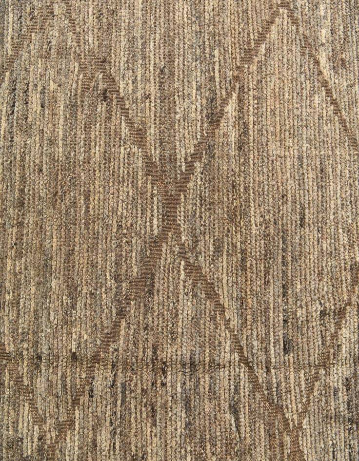 Detail image of  8' 5 x 10' 5  Hand Knotted Moroccan Wool Rug