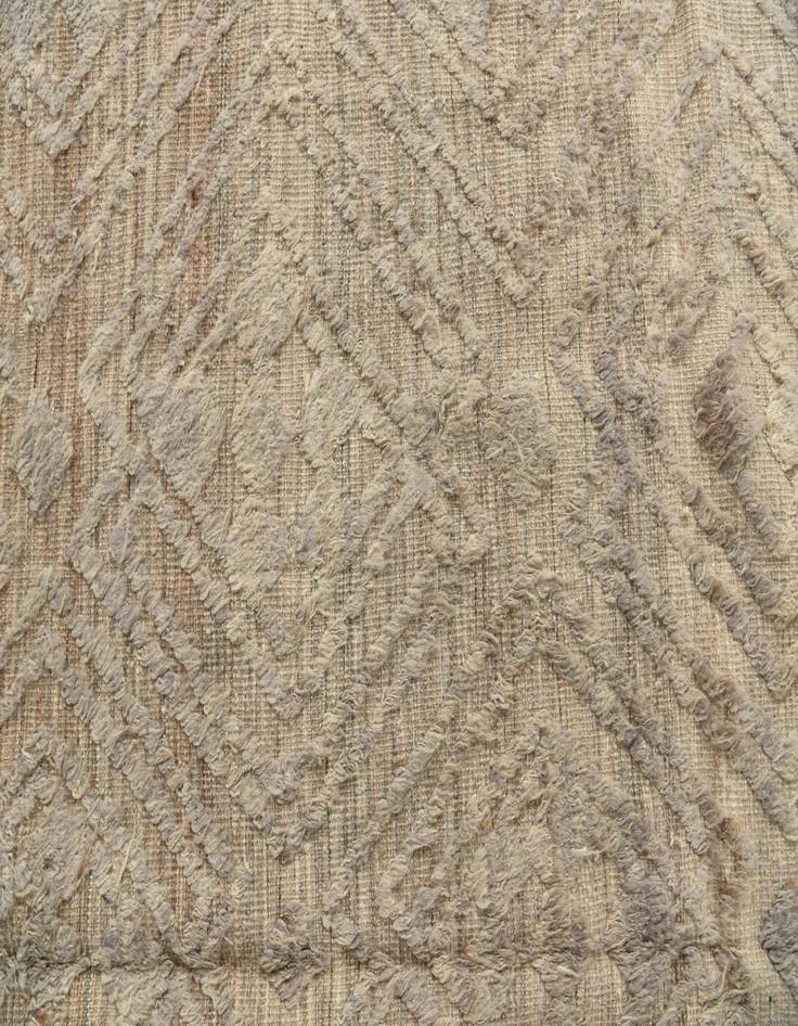 Detail image of  8' 10 x 12' 4  Hand Knotted Moroccan Wool Rug