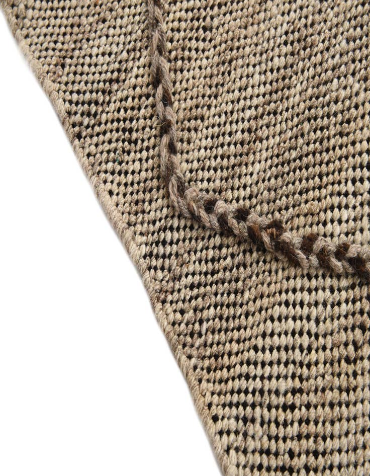 Detail image of  5' 3 x 8'  Hand Knotted Moroccan Wool Rug