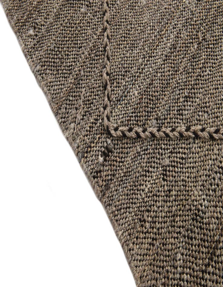 Detail image of  8' x 10'  Hand Knotted Moroccan Wool Rug