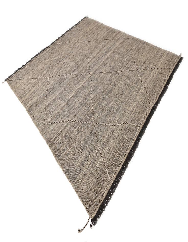 Detail image of  8' 5 x 9' 5  Hand Knotted Moroccan Wool Rug