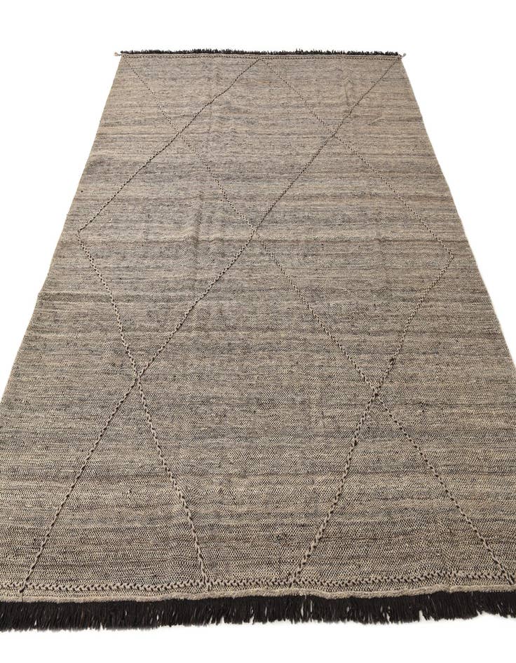 Detail image of  8' 5 x 9' 5  Hand Knotted Moroccan Wool Rug