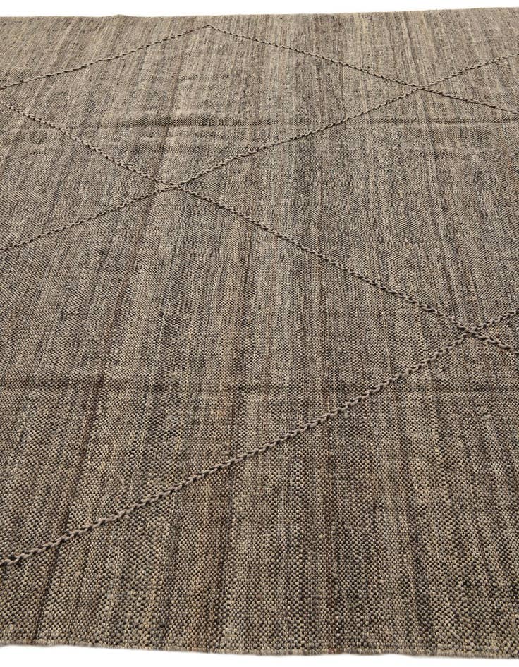 Detail image of  8' 5 x 9' 5  Hand Knotted Moroccan Wool Rug