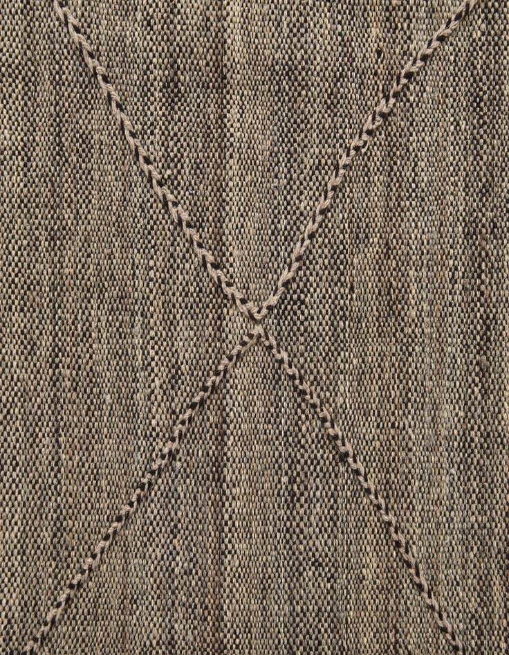 Detail image of  8' 5 x 9' 5  Hand Knotted Moroccan Wool Rug
