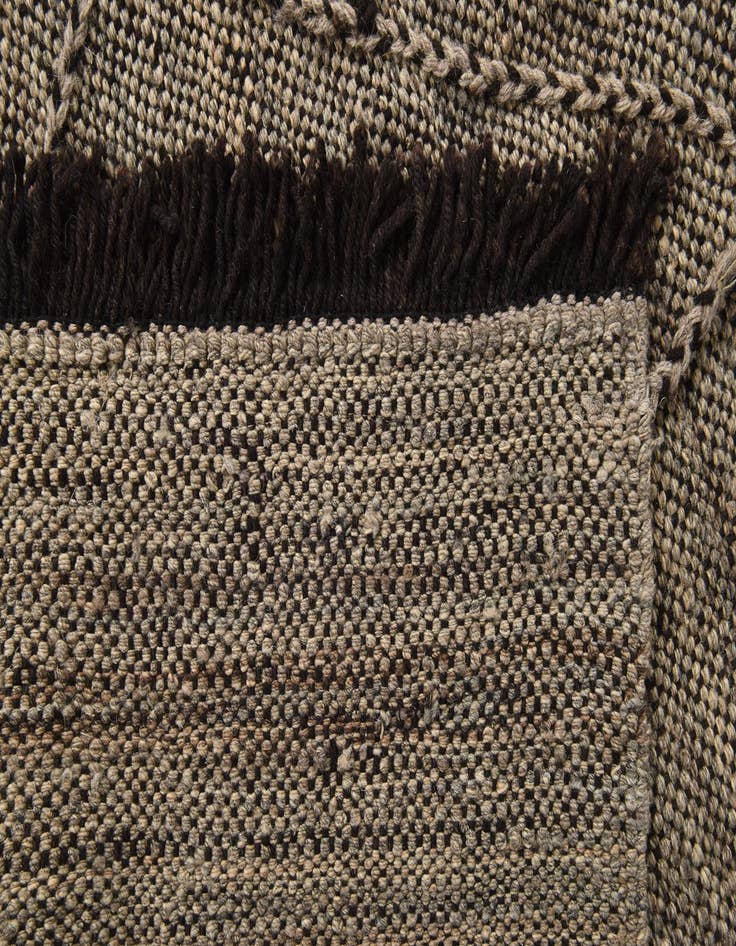 Detail image of  8' 5 x 9' 5  Hand Knotted Moroccan Wool Rug