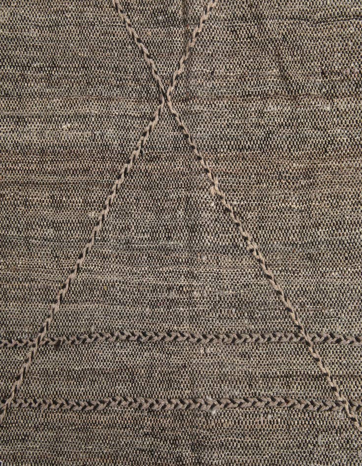 Detail image of  9' 7 x 13' 6  Hand Knotted Moroccan Wool Rug
