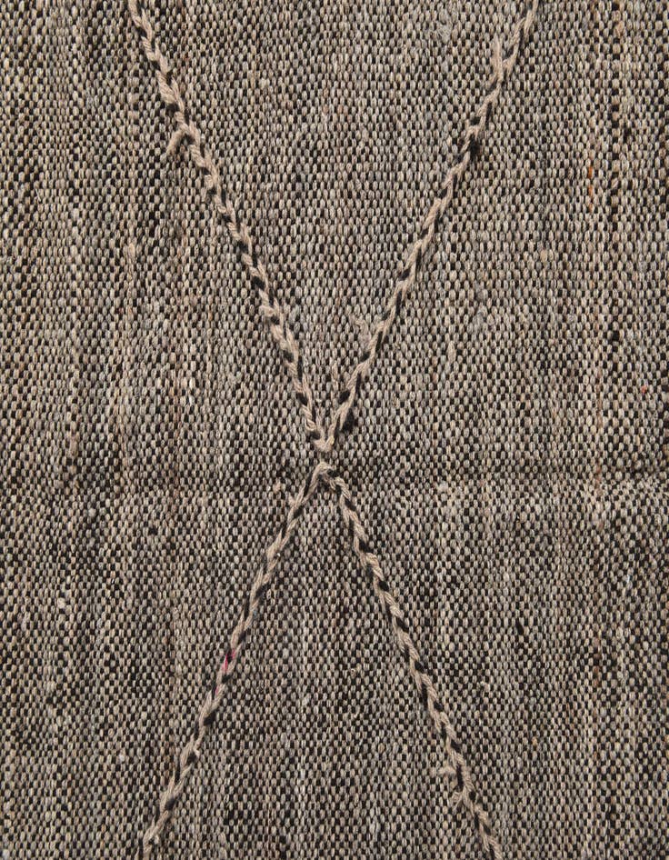Detail image of  9' 7 x 13' 6  Hand Knotted Moroccan Wool Rug