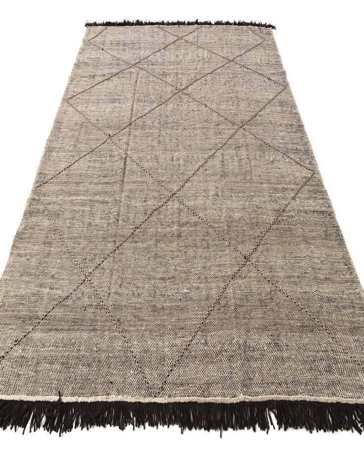 Detail image of  8' 6 x 9' 10  Hand Knotted Moroccan Wool Rug