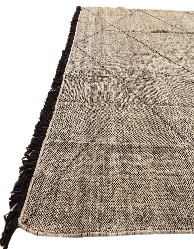 Detail image of  8' 6 x 9' 10  Hand Knotted Moroccan Wool Rug