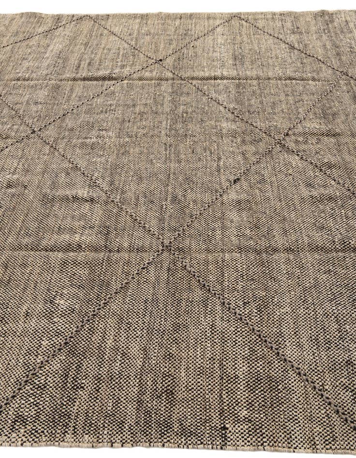 Detail image of  8' 6 x 9' 10  Hand Knotted Moroccan Wool Rug