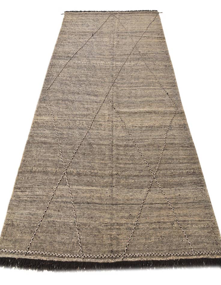 Detail image of  7' x 9' 9  Hand Knotted Moroccan Wool Rug