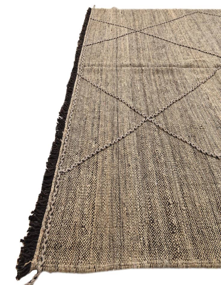 Detail image of  7' x 9' 9  Hand Knotted Moroccan Wool Rug