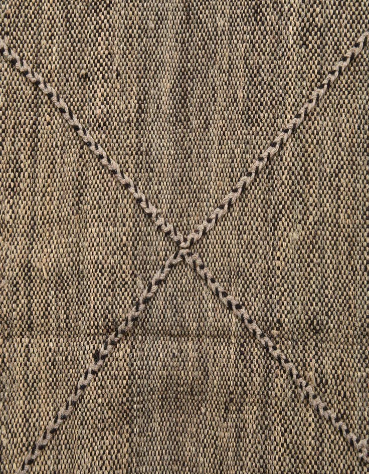 Detail image of  7' x 9' 9  Hand Knotted Moroccan Wool Rug