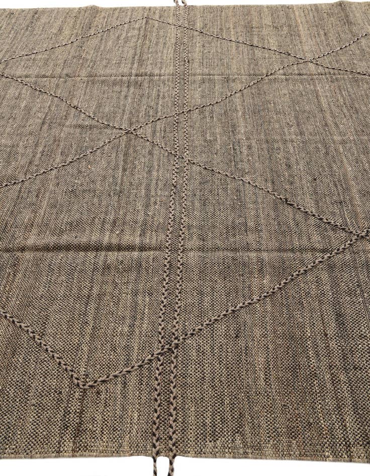 Detail image of  8' 3 x 9' 9  Hand Knotted Moroccan Wool Rug