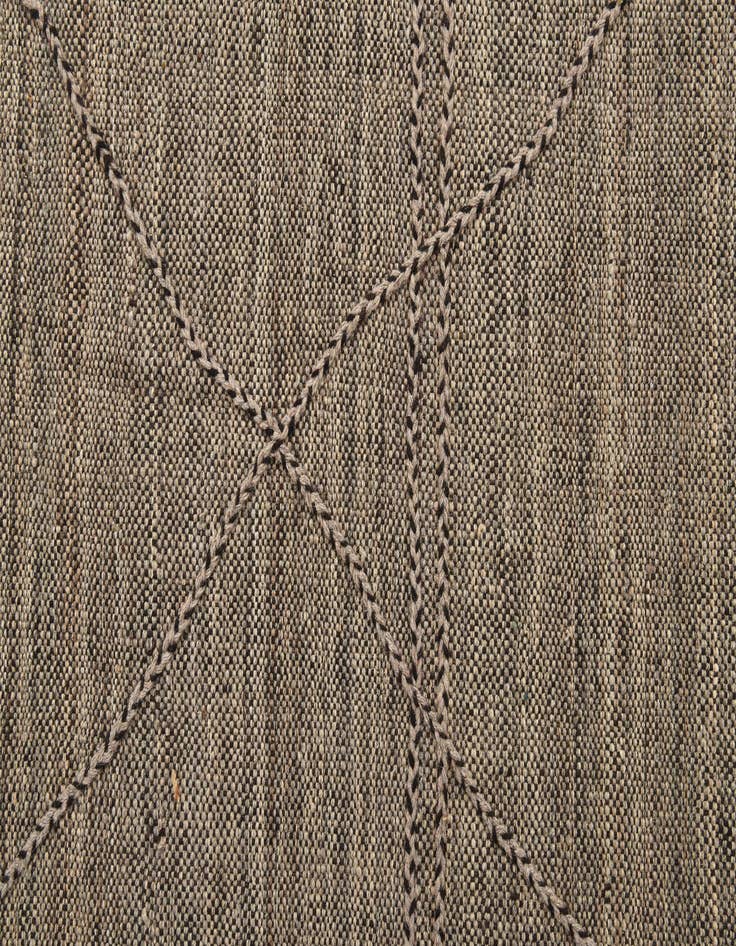Detail image of  8' 3 x 9' 9  Hand Knotted Moroccan Wool Rug