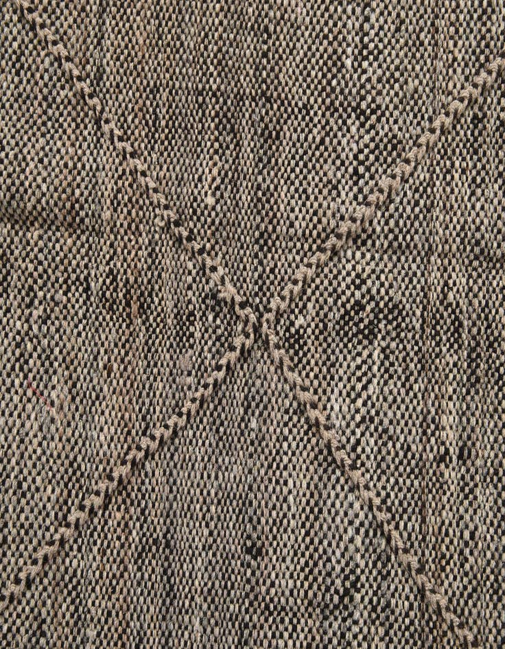 Detail image of  7' x 9' 7  Hand Knotted Moroccan Wool Rug