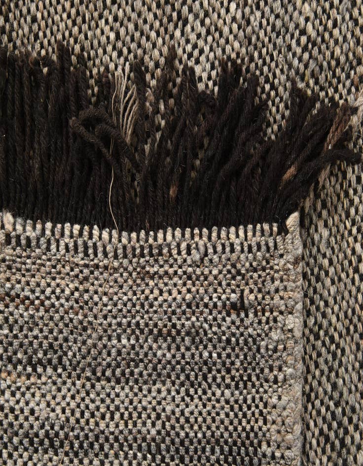 Detail image of  7' x 9' 7  Hand Knotted Moroccan Wool Rug