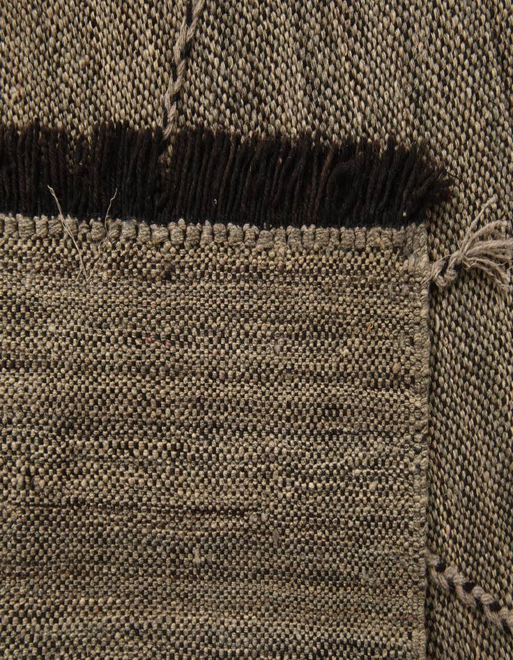 Detail image of  7' 1 x 9' 9  Hand Knotted Moroccan Wool Rug