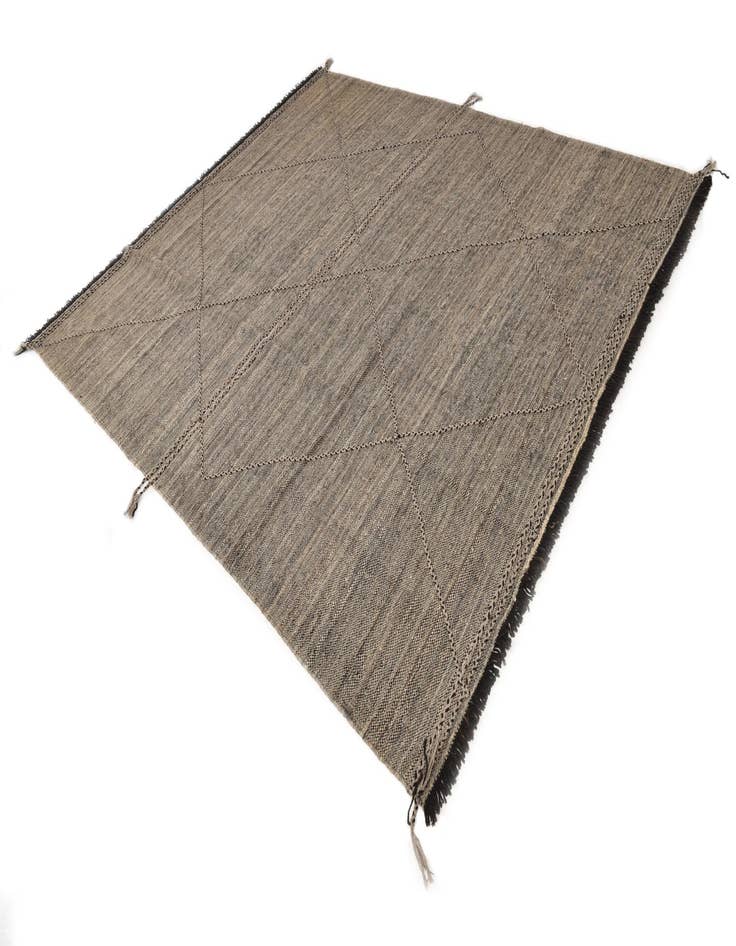 Detail image of  8' 5 x 9' 8  Hand Knotted Moroccan Wool Rug