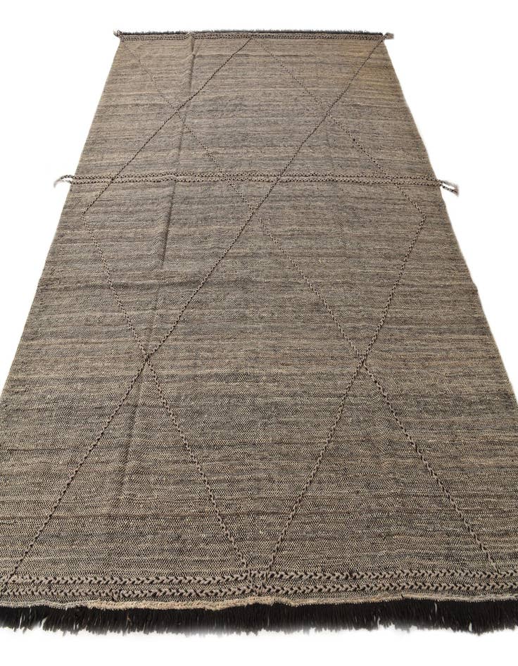 Detail image of  8' 5 x 9' 8  Hand Knotted Moroccan Wool Rug