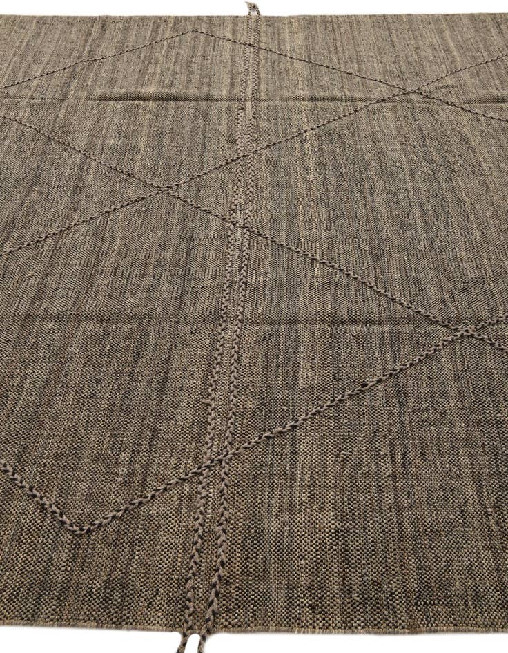 Detail image of  8' 5 x 9' 8  Hand Knotted Moroccan Wool Rug