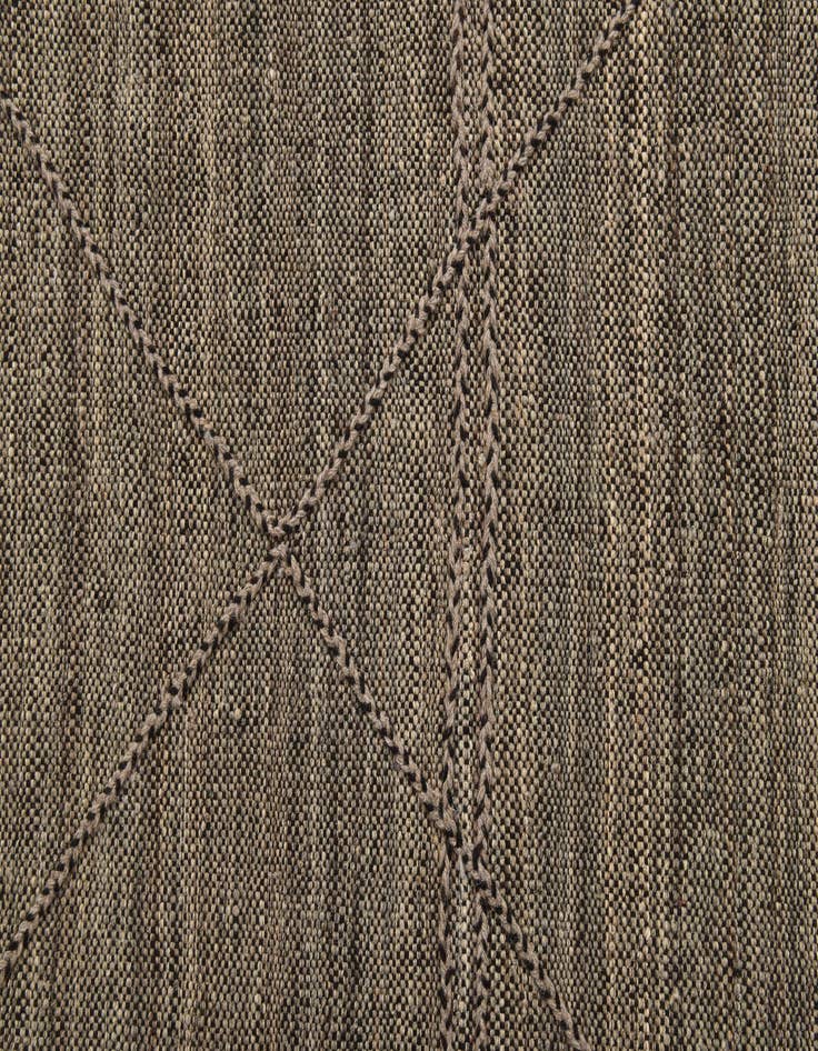 Detail image of  8' 5 x 9' 8  Hand Knotted Moroccan Wool Rug
