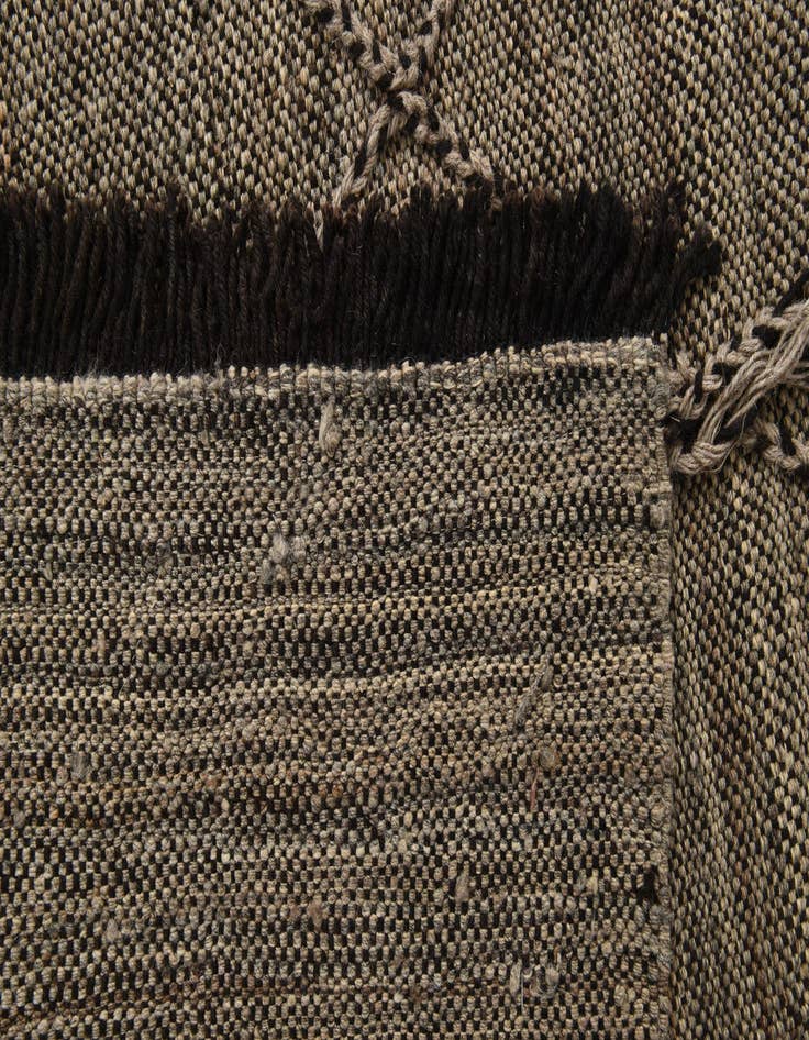 Detail image of  8' 5 x 9' 8  Hand Knotted Moroccan Wool Rug