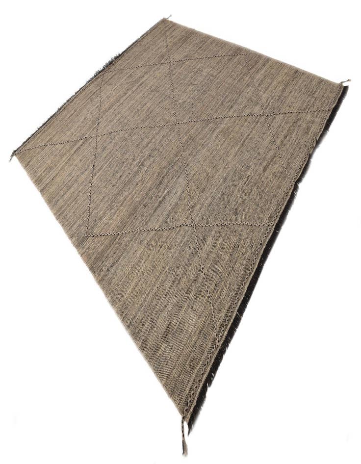 Detail image of  8' 6 x 9' 6  Hand Knotted Moroccan Wool Rug