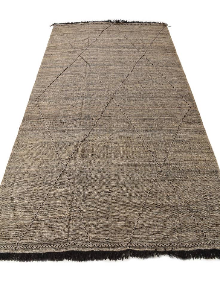 Detail image of  8' 6 x 9' 6  Hand Knotted Moroccan Wool Rug