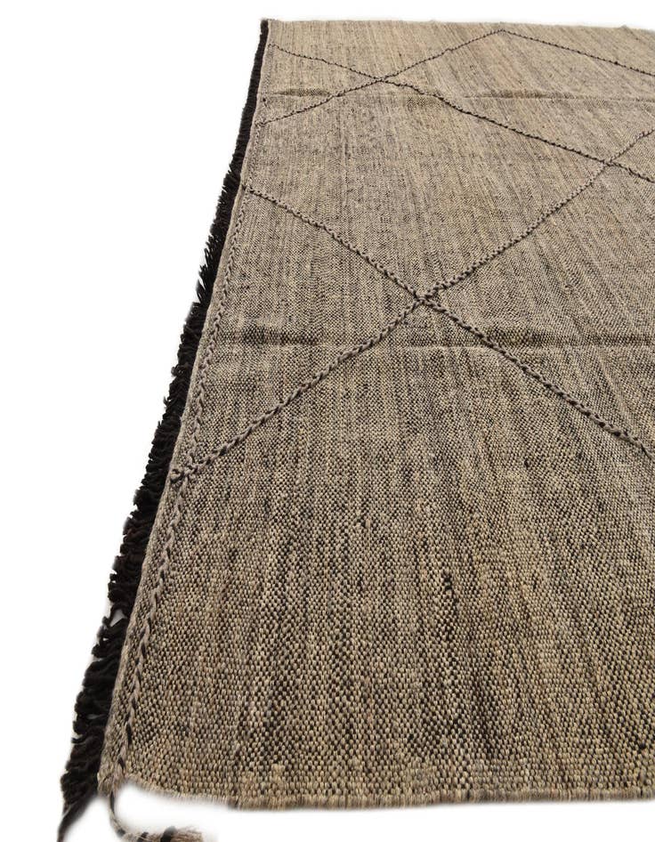 Detail image of  8' 6 x 9' 6  Hand Knotted Moroccan Wool Rug