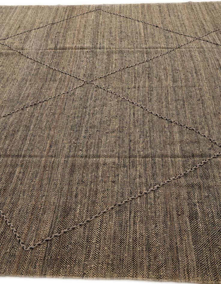 Detail image of  8' 6 x 9' 6  Hand Knotted Moroccan Wool Rug