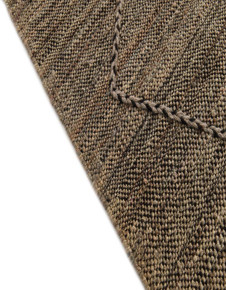 Detail image of  8' 6 x 9' 6  Hand Knotted Moroccan Wool Rug