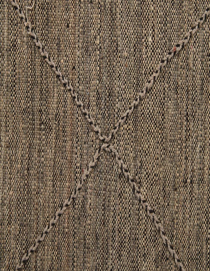 Detail image of  8' 6 x 9' 6  Hand Knotted Moroccan Wool Rug