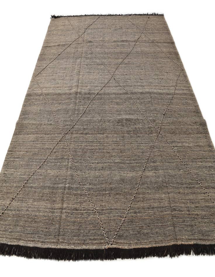 Detail image of  8' 6 x 9' 9  Hand Knotted Moroccan Wool Rug