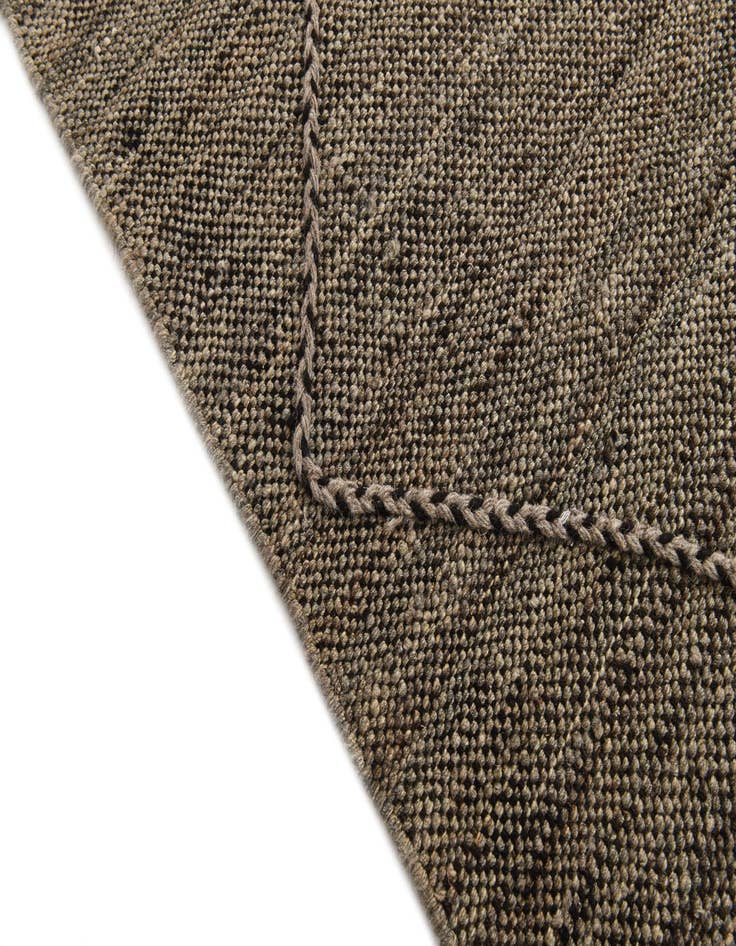 Detail image of  8' 6 x 9' 9  Hand Knotted Moroccan Wool Rug