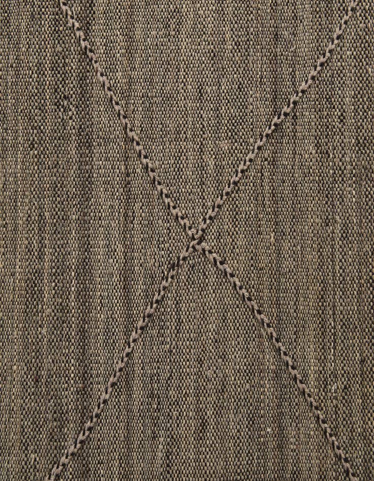 Detail image of  8' 6 x 9' 9  Hand Knotted Moroccan Wool Rug