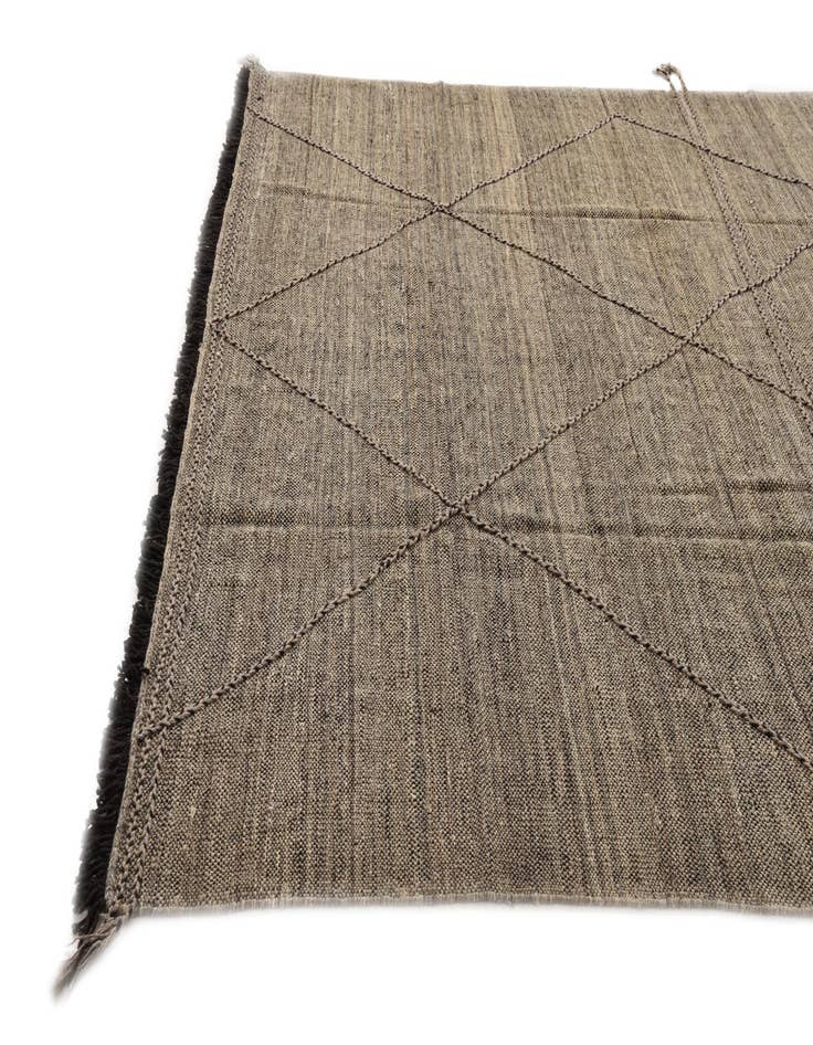 Detail image of  8' 4 x 9' 8  Hand Knotted Moroccan Wool Rug