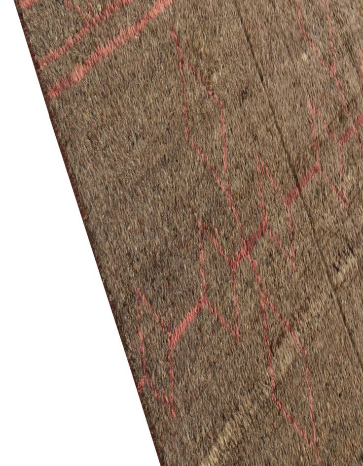 Detail image of  9' 2 x 12' 7  Hand Knotted Moroccan Wool Rug