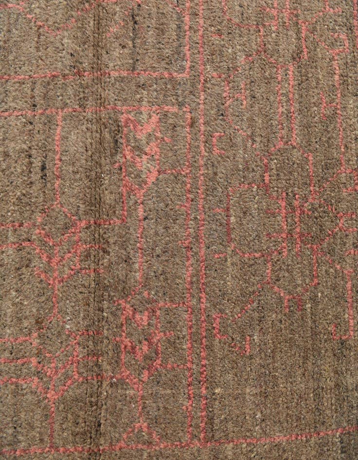 Detail image of  9' 2 x 12' 7  Hand Knotted Moroccan Wool Rug