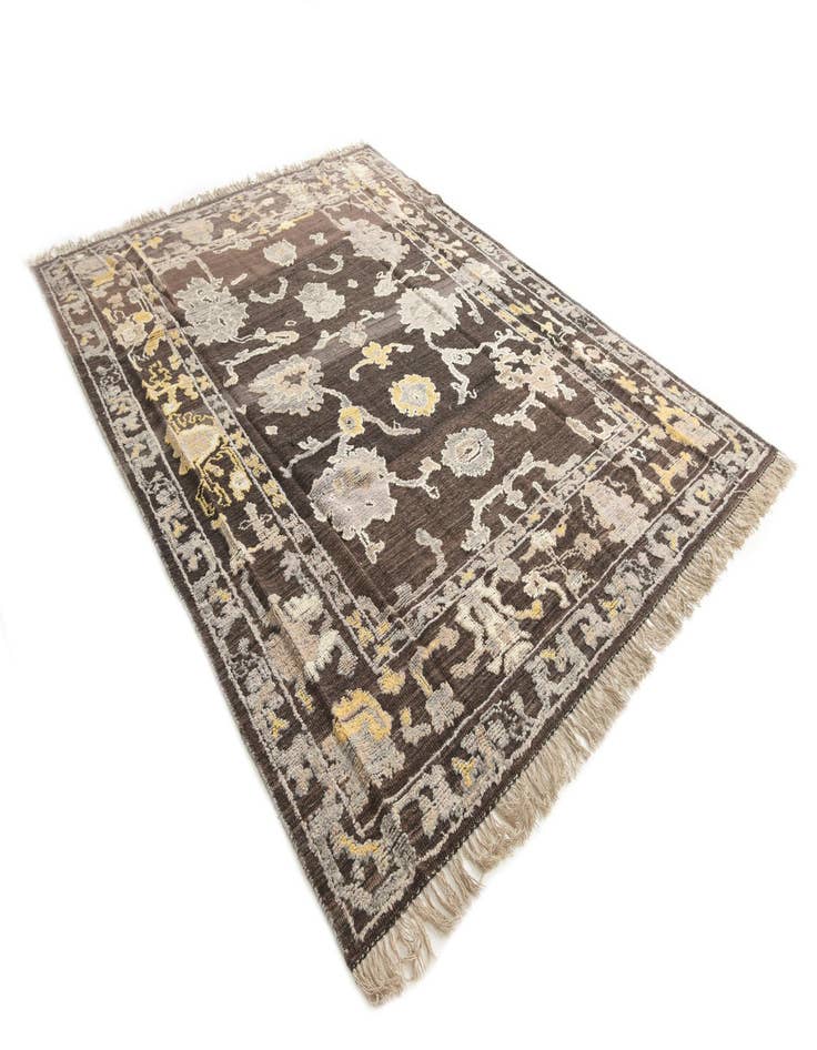 Detail image of  8' x 10' 3  Hand Knotted Moroccan Wool Rug