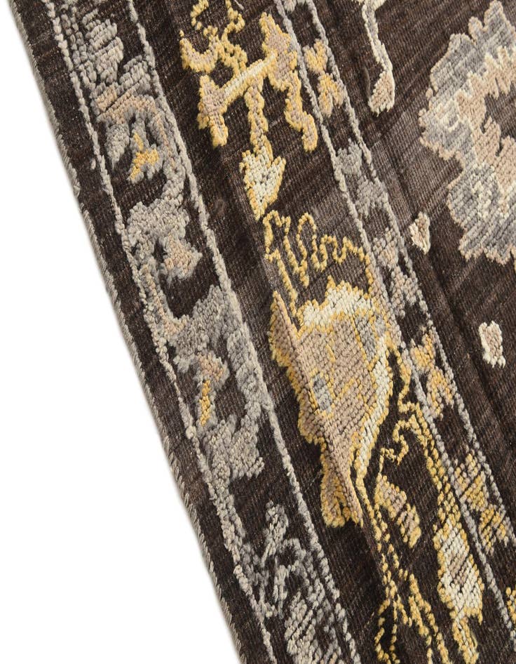 Detail image of  8' x 10' 3  Hand Knotted Moroccan Wool Rug