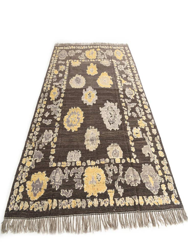 Detail image of  7' 10 x 10' 2  Hand Knotted Moroccan Wool Rug