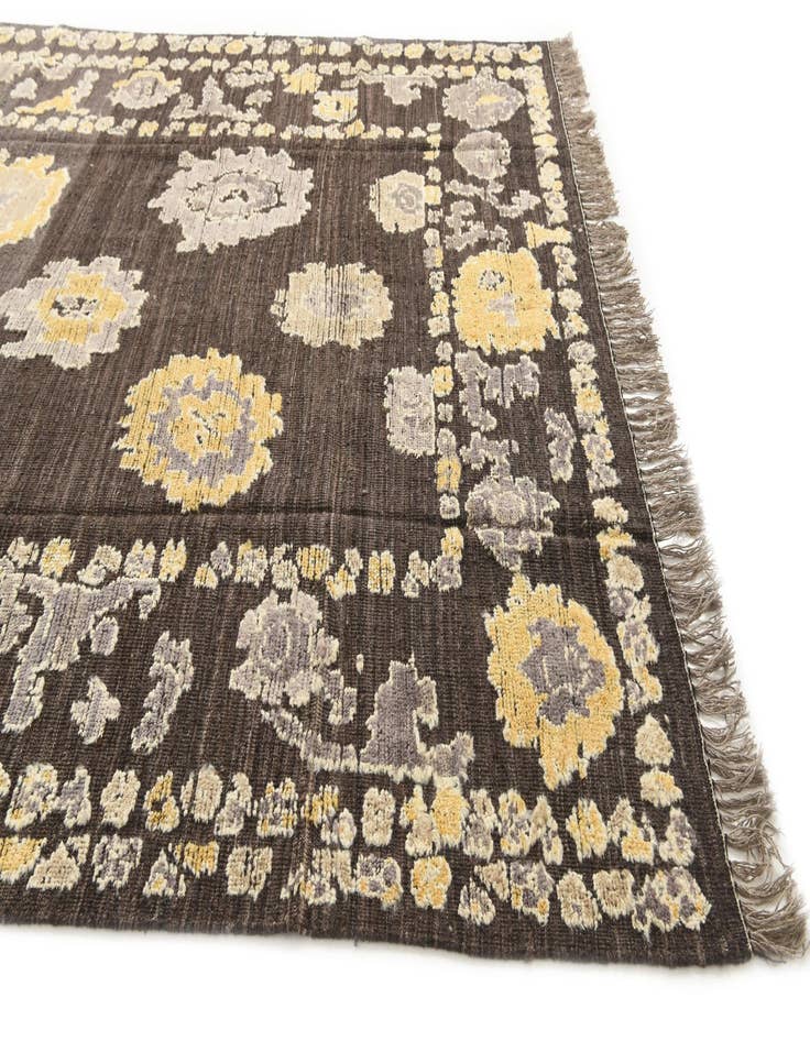 Detail image of  7' 10 x 10' 2  Hand Knotted Moroccan Wool Rug