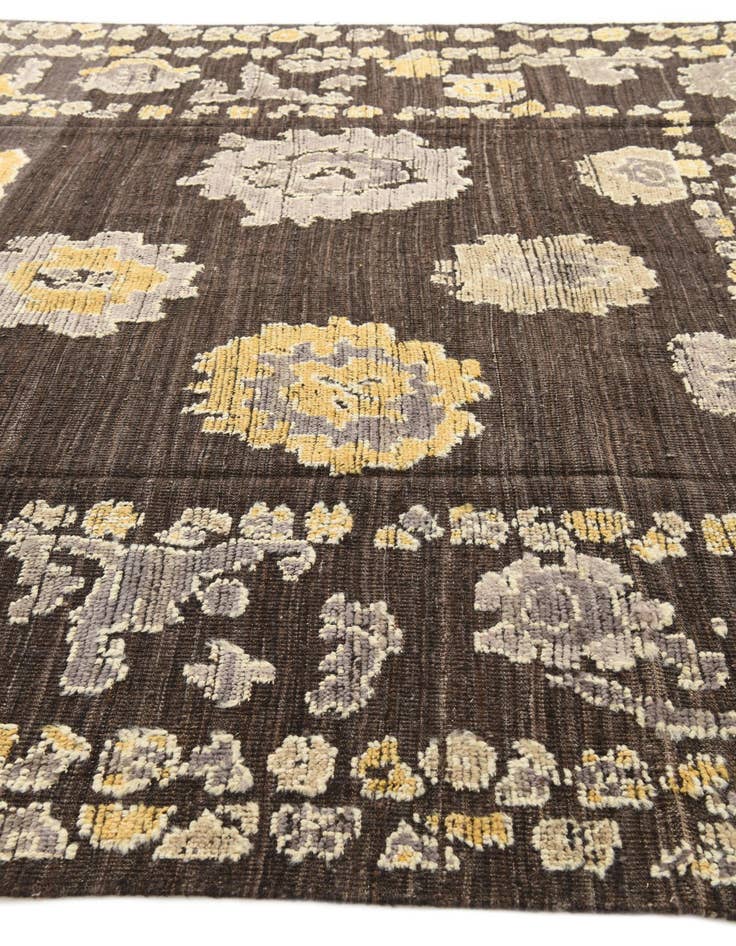 Detail image of  7' 10 x 10' 2  Hand Knotted Moroccan Wool Rug