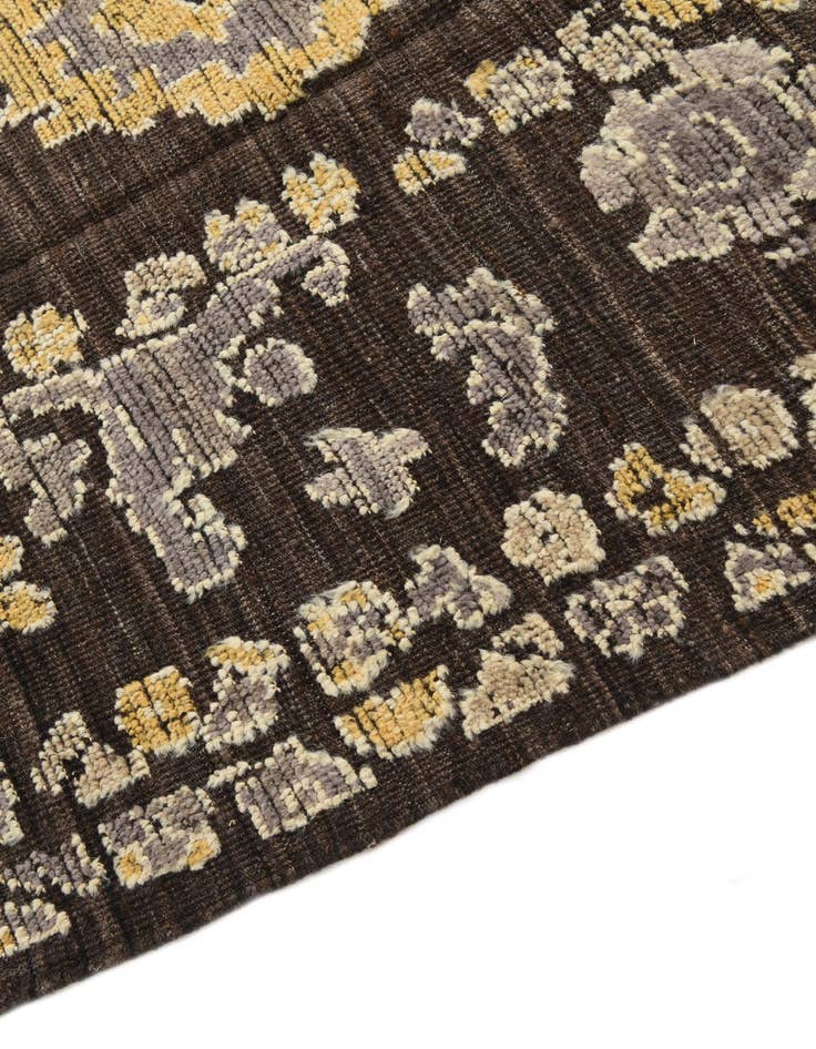 Detail image of  7' 10 x 10' 2  Hand Knotted Moroccan Wool Rug