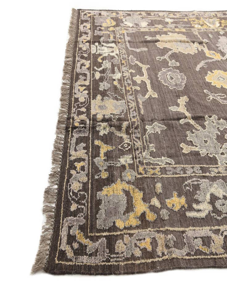 Detail image of  10' x 14' 3  Hand Knotted Moroccan Wool Rug