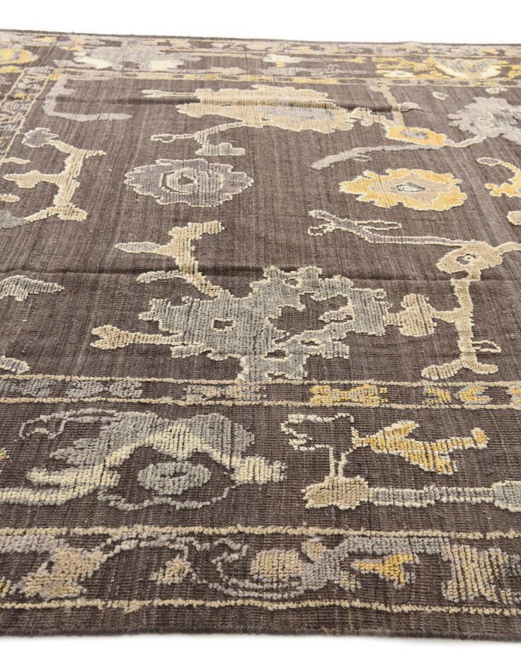 Detail image of  10' x 14' 3  Hand Knotted Moroccan Wool Rug