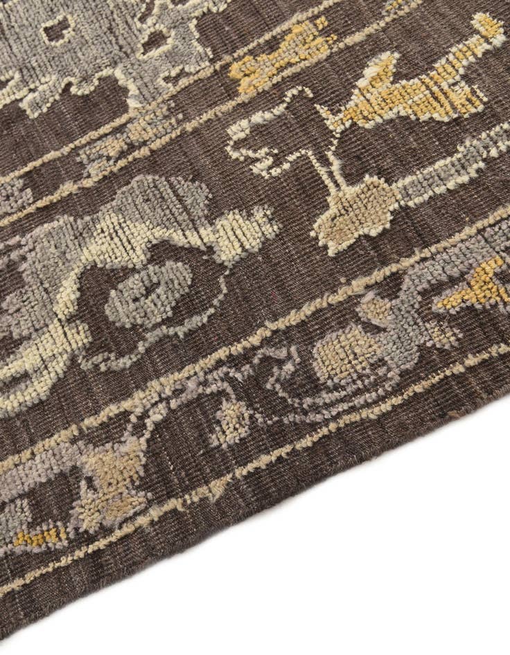 Detail image of  10' x 14' 3  Hand Knotted Moroccan Wool Rug