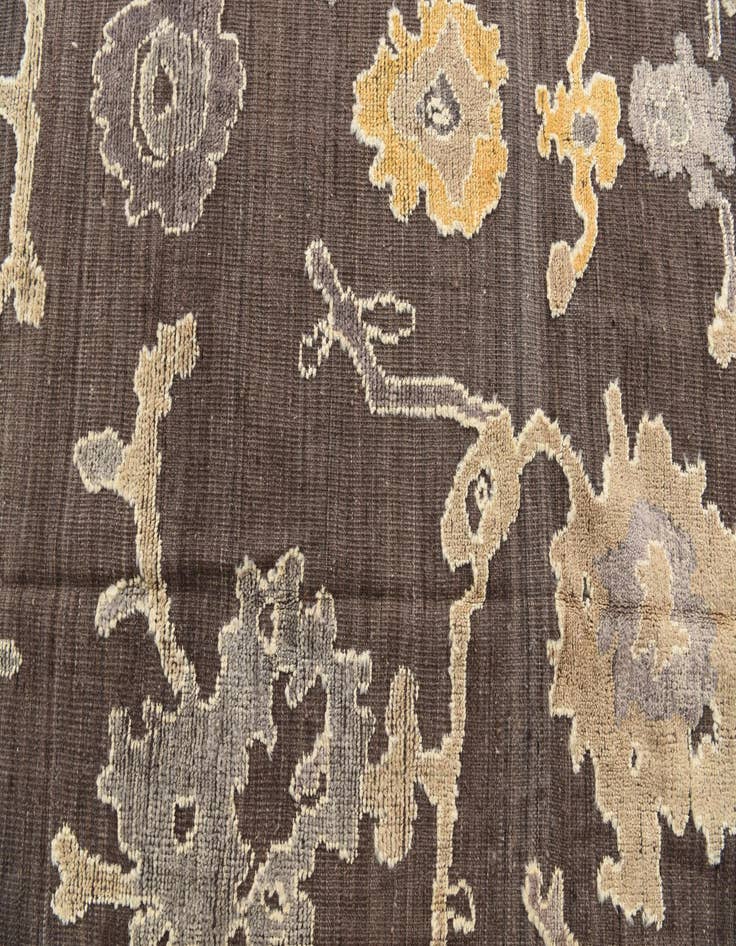 Detail image of  10' x 14' 3  Hand Knotted Moroccan Wool Rug