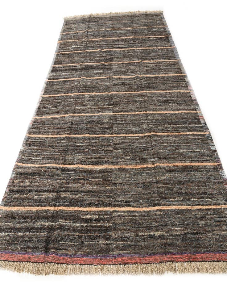 Detail image of  8' 9 x 12' 9  Hand Knotted Moroccan Wool Rug